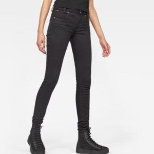 G-Star Women's Skinny Jeans - Black
